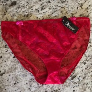 Paramour lace undies size XL